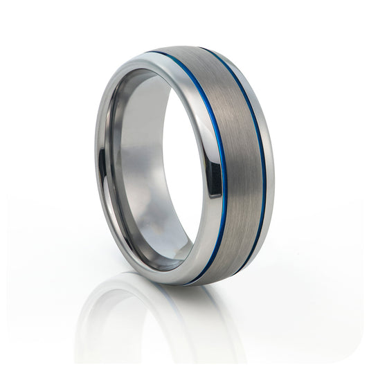 mens tungsten engagement wedding ring