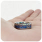 Watson, The Blue Watch Mechanism Inlay Tungsten Ring - 8mm