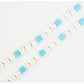 White Fresh Water Pearl and Turquoise Necklace