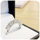 The Amanda, Brilliant Cut Half Eternity Ring
