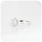 The 6 Claw Brilliant cut Moissanite Ring - 1ct