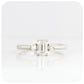 The Bea Ring with Moissanite - 0.5ct