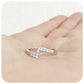 brilliant round cut moissanite wedding band ring