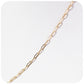 9k Yellow Gold Baby Paper Clip Chain