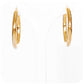 Yellow Gold Hoop Earrings - Victoria's Jewellery
