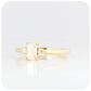 The Bea Ring with Moissanite - 0.5ct