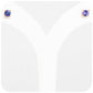 Round cut Tanzanite Stud Earrings in Yellow Gold - 4mm