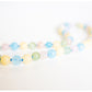 Pink Morganite, Blue, Green and Yellow Beryl Necklace